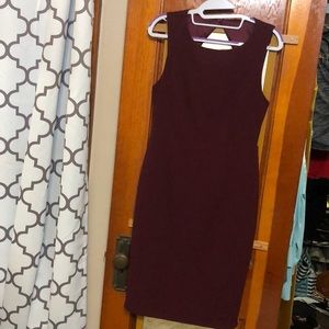 Dress with open back